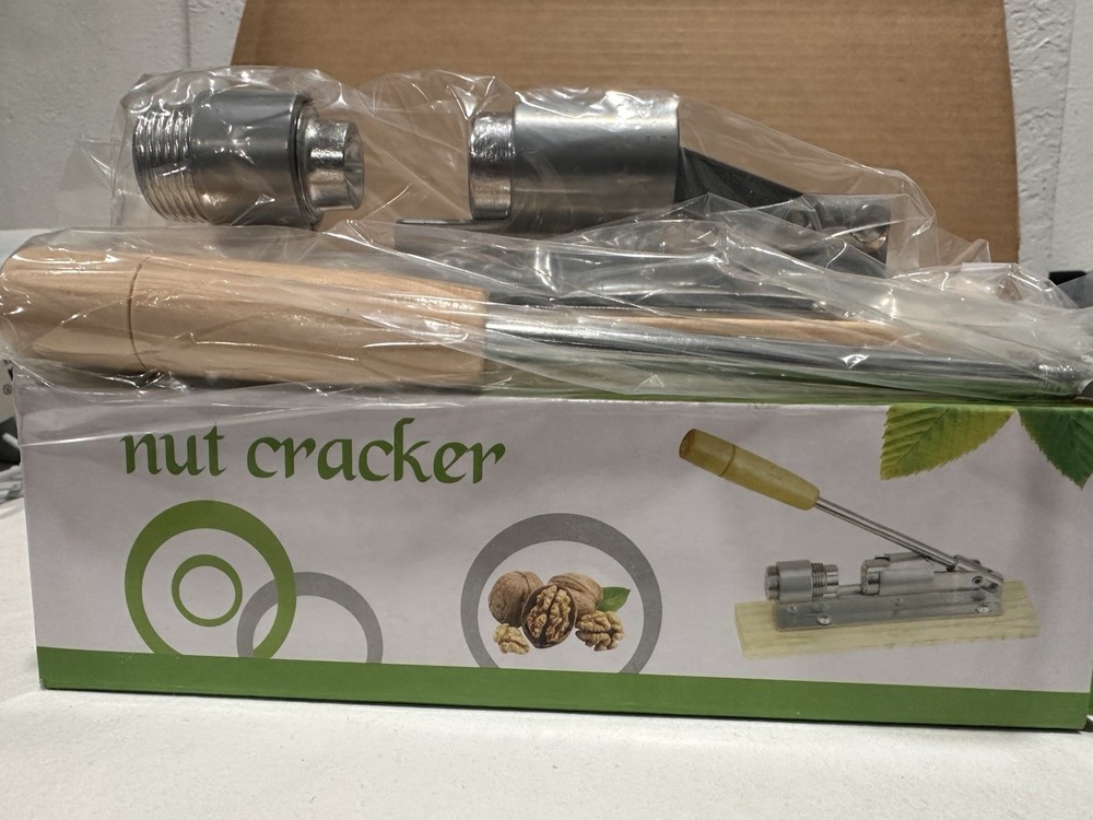 Nutcrackers for Nuts, Pecans, Heavy Duty Nut Cracking Tools -New In Box