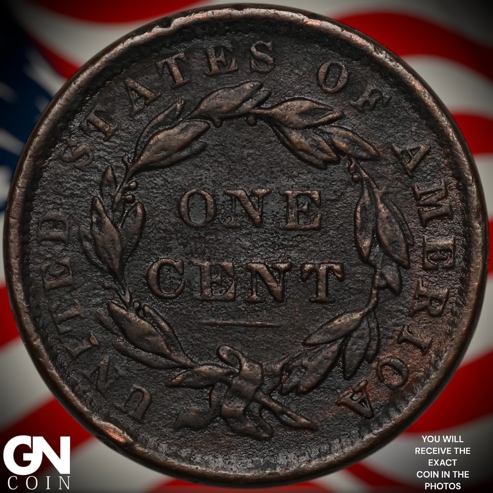 1838 Coronet Head Large Cent A0915