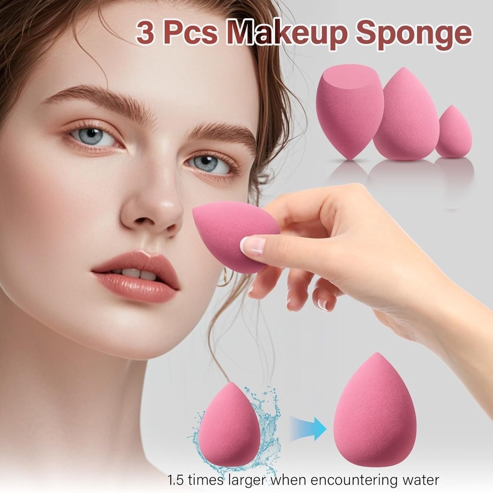 Makeup Brushes Set, Professional 26 Pcs Makeup Kit, Include Foundation Powder B