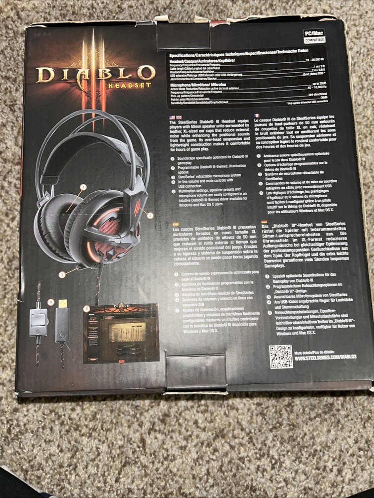 Brand New Diablo Headset