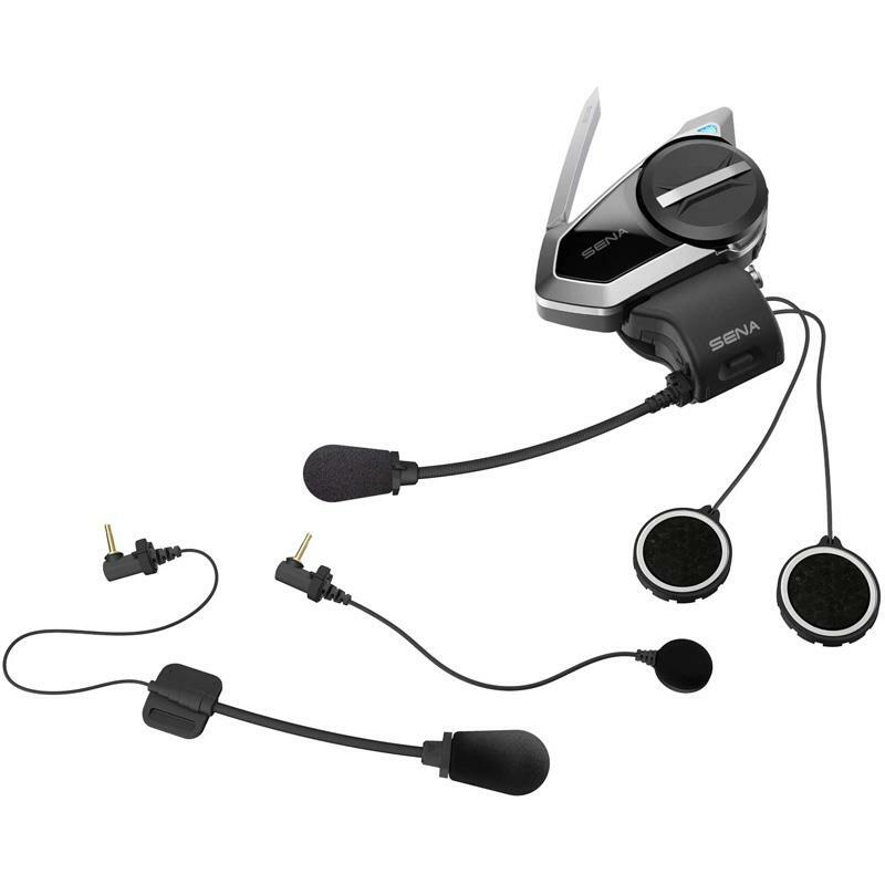 Sena 50S HD Motorcycle Bluetooth Communication System Mesh Intercom Dual Pack