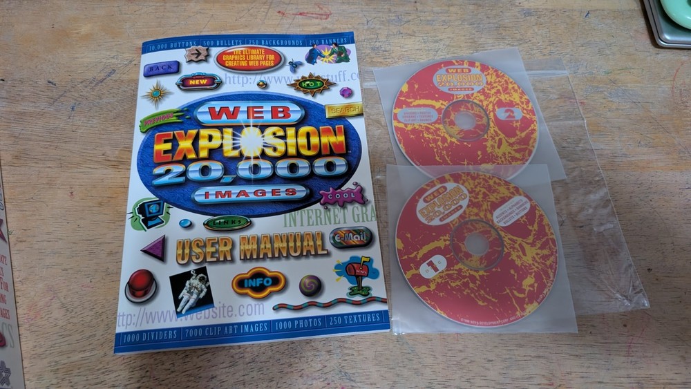 Nova Web Explosion 20,000 Images Macintosh 1996