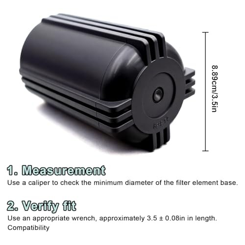 Durable Water Filter Wrench for Big Blue Style Filter Slim Housings,