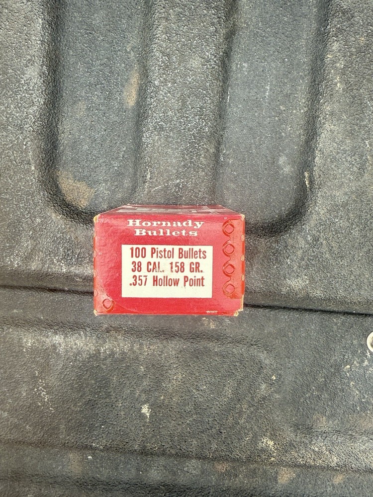 Empty Hornady Ammo/Bullet Box 357 Bullets