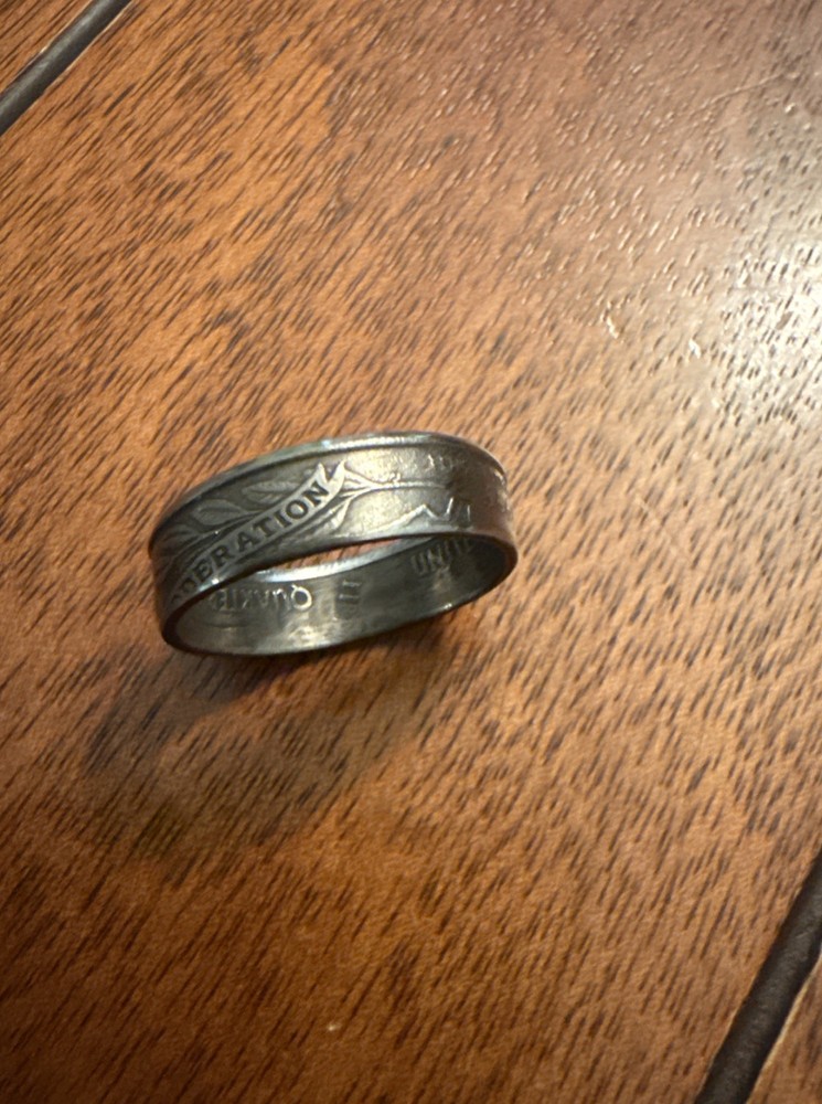 Georgia Quarter Ring Sz 7.5