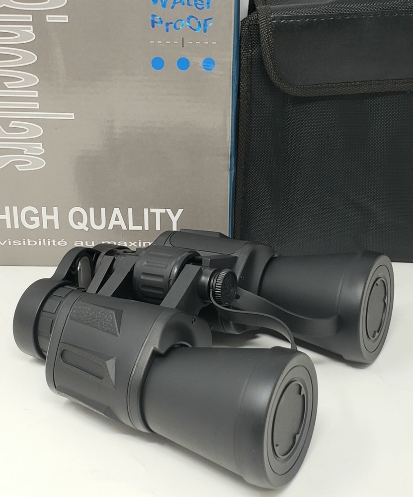 20x50 Binoculars for Adults, HD Professional Binoculars (Black)