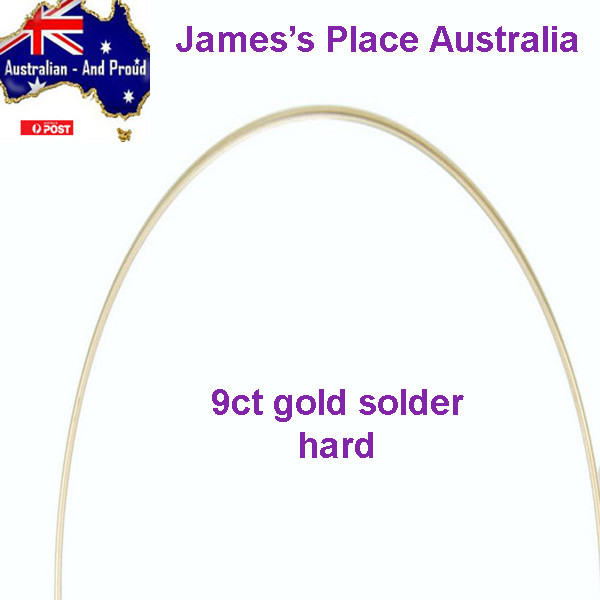 9ct Yellow Gold Solder - Easy, Medium & Hard