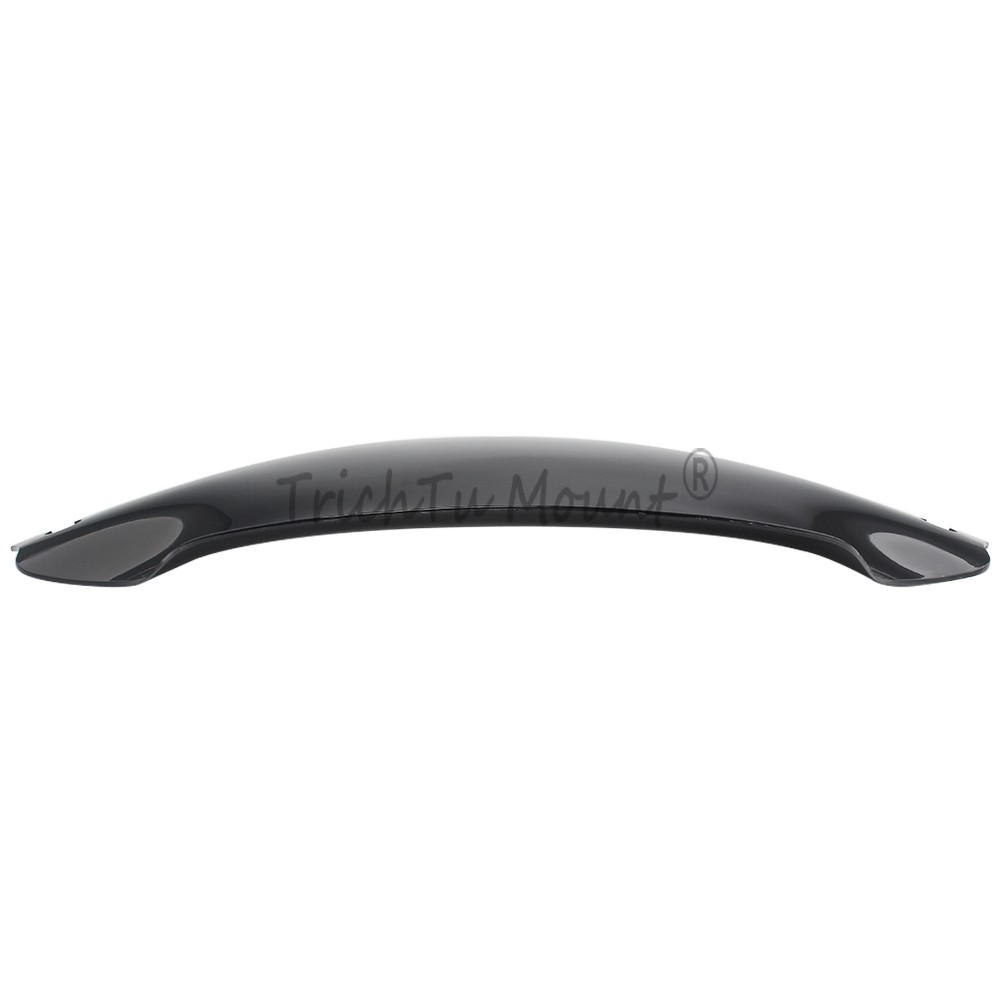 For Harley Electra Glide Classic 1996-2013 8" Wave Windshield Windscreen Black