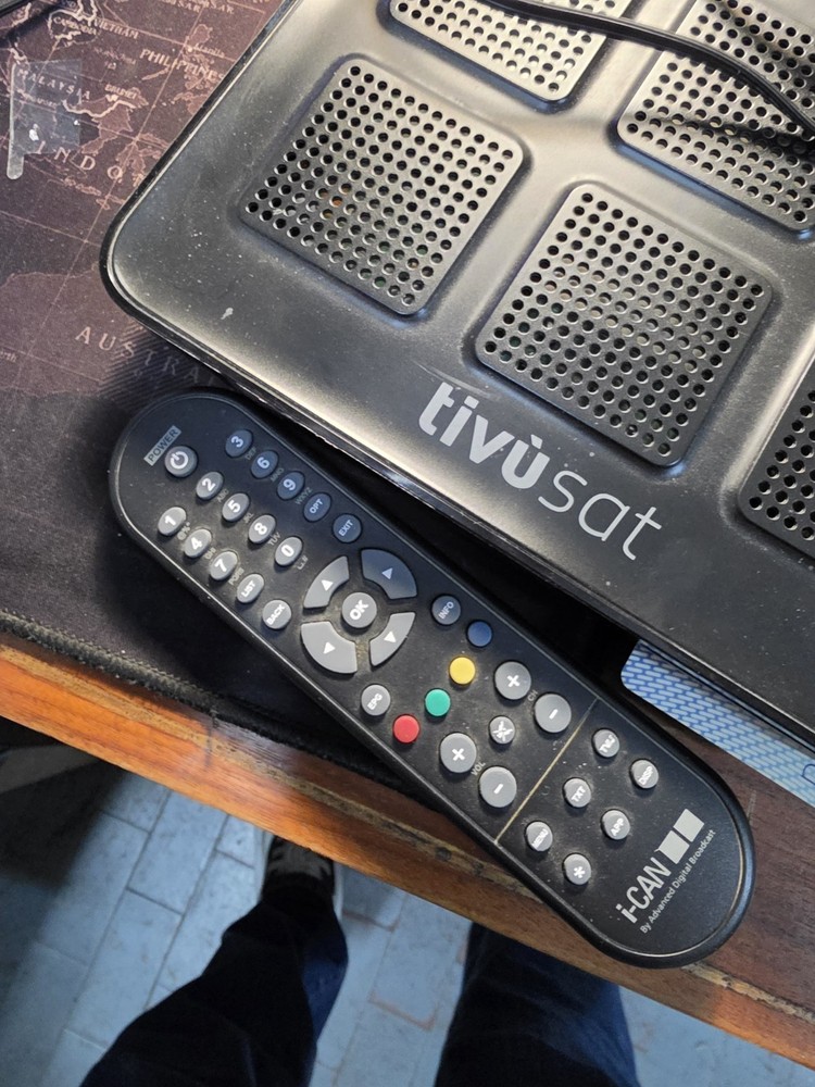 Tivusat I-CAN 1110SH HDM Satellite Decoder Complete Sheda & Remote