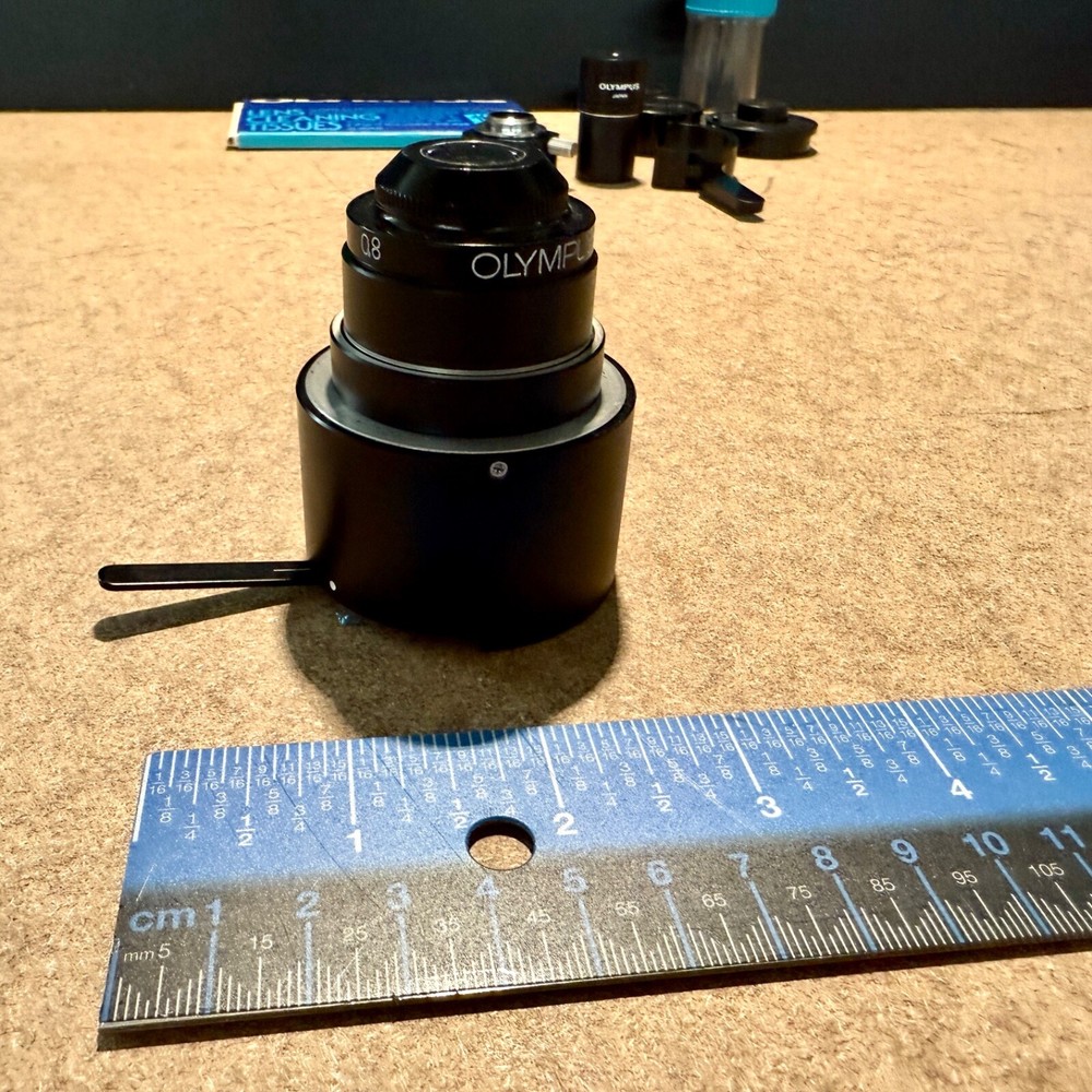 Olympus Microscope Eyepiece Lens Bundle