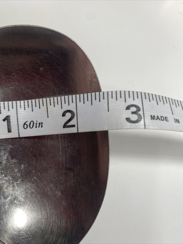 Wallace Stainless Serving Spoon Snowflake Pattern