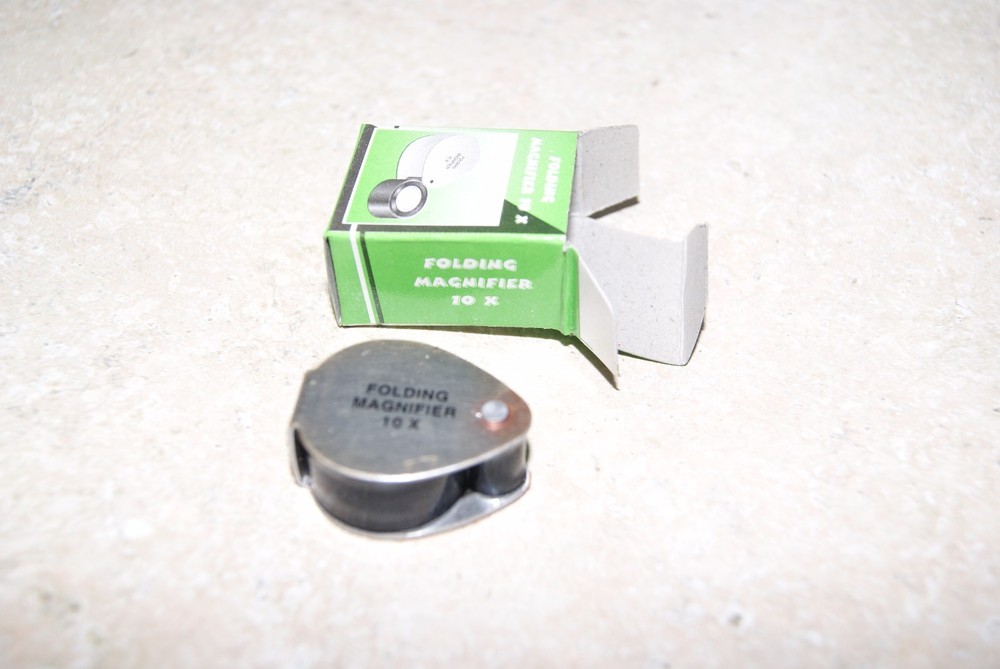EYE LOOP FOLDING MAGNIFIER WATCH AND CLOCK PARTS