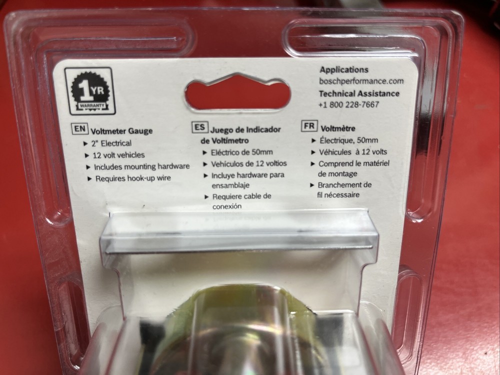Bosch-FST8205 2” Voltmeter Style line .