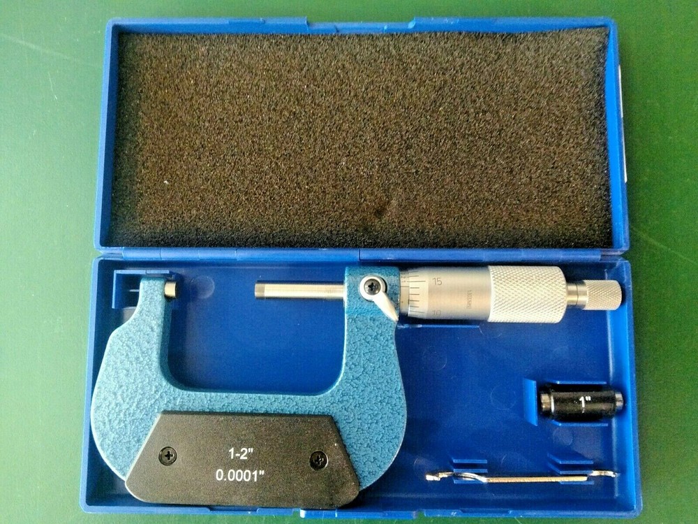 Outside Micrometer 2-3" .0001" Graduation W/Carbide Tips