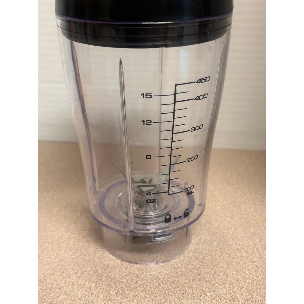 Toastmaster Mini Personal Blender CUP-LID-BLADE ONLY (No bottom operator)