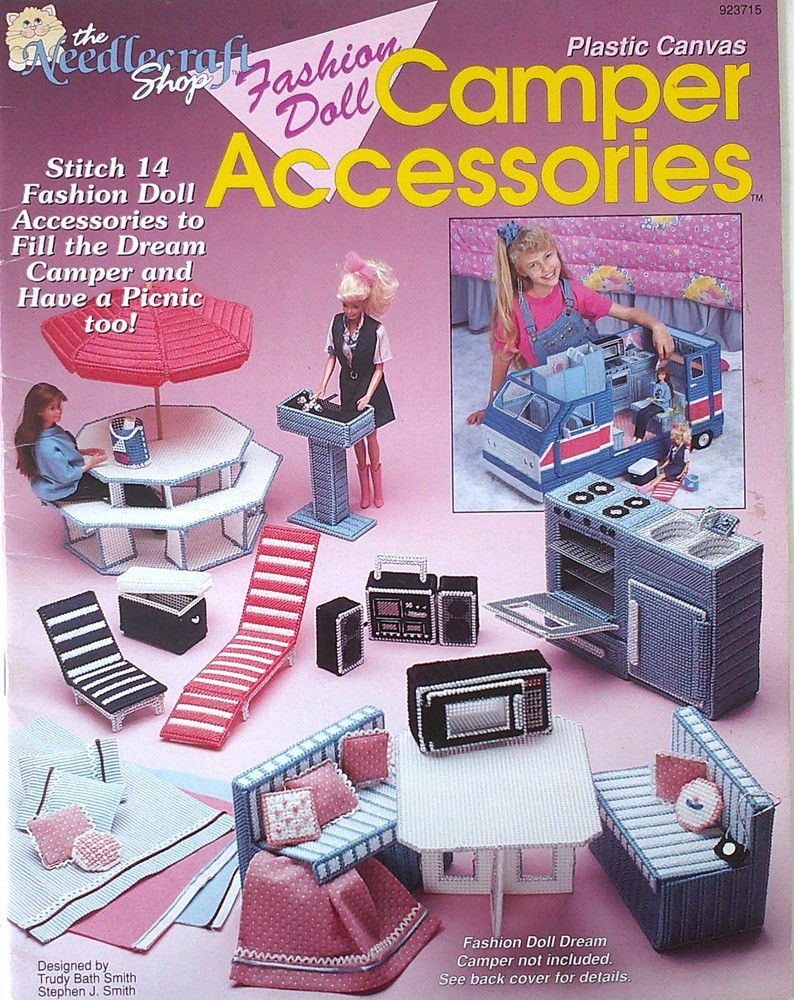 Needlecraft Shop Plastic Canvas Dream Camper Accessories Pattern