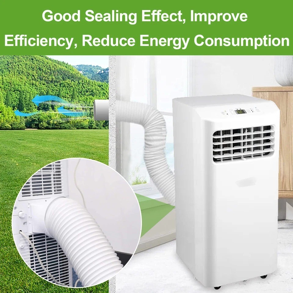 Portable Duct Interface Replacement For Air Conditioners Exhaust Hose Connector