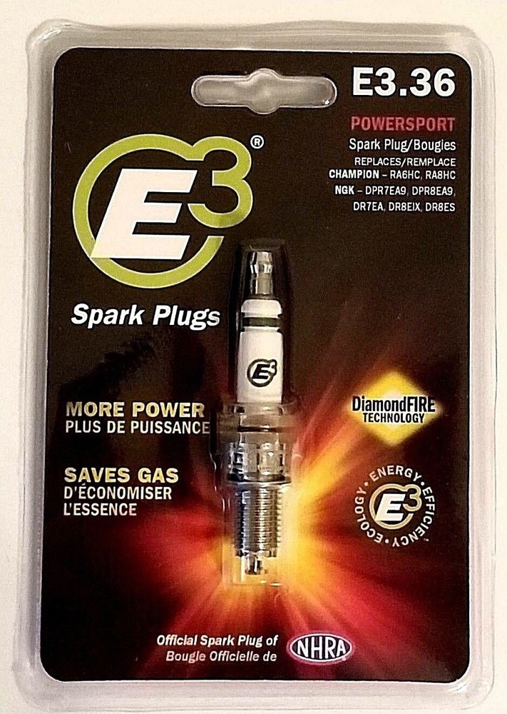 E3 Spark Plugs E3.36 (QTY 1) for Watercraft