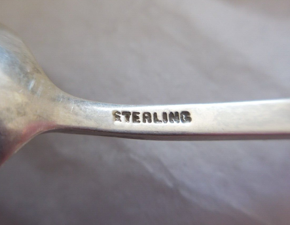 VALLEY FORGE WASHINGTON'S HEADQUARTERS STERLING SILVER SOUVENIR SPOON