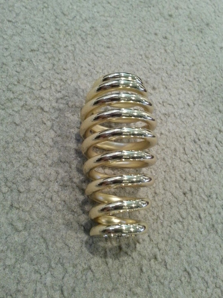 NEW GOLD SPRING FOR BICYCLE SPRINGER FORKS