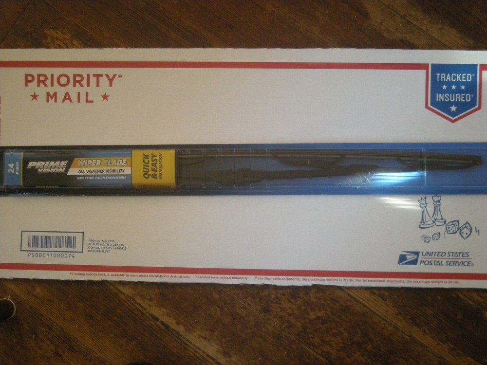 Windshield Wiper Blade-Standard Blade Premium Vision PV-24   24"