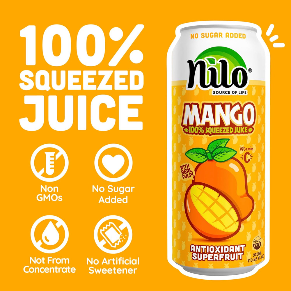 Mango Juice | 100% Squeezed Mango | NO Sugar Added | NOT from Concentrate | 1...