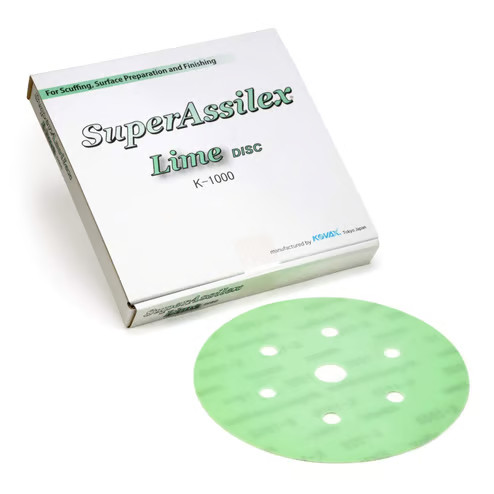 Eagle Abrasives 6” Assilex Discs - Lime 7/H