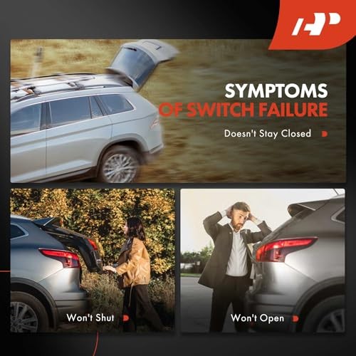 Tailgate Handle Release Switch Compatible with Mini Cooper 2002-2008, Rear