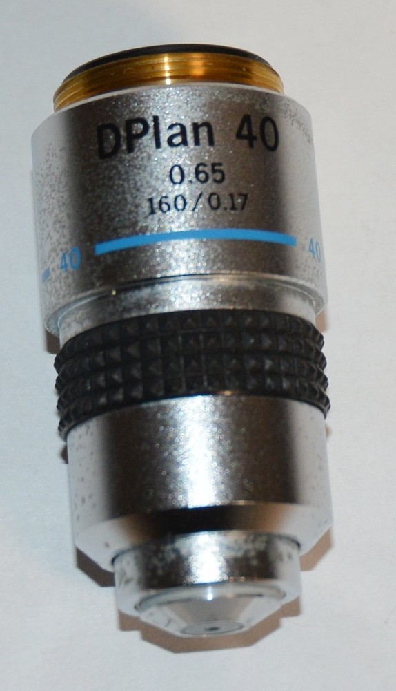 Olympus DPlan 40 0.65 160/0.17 Microscope Objective 40X