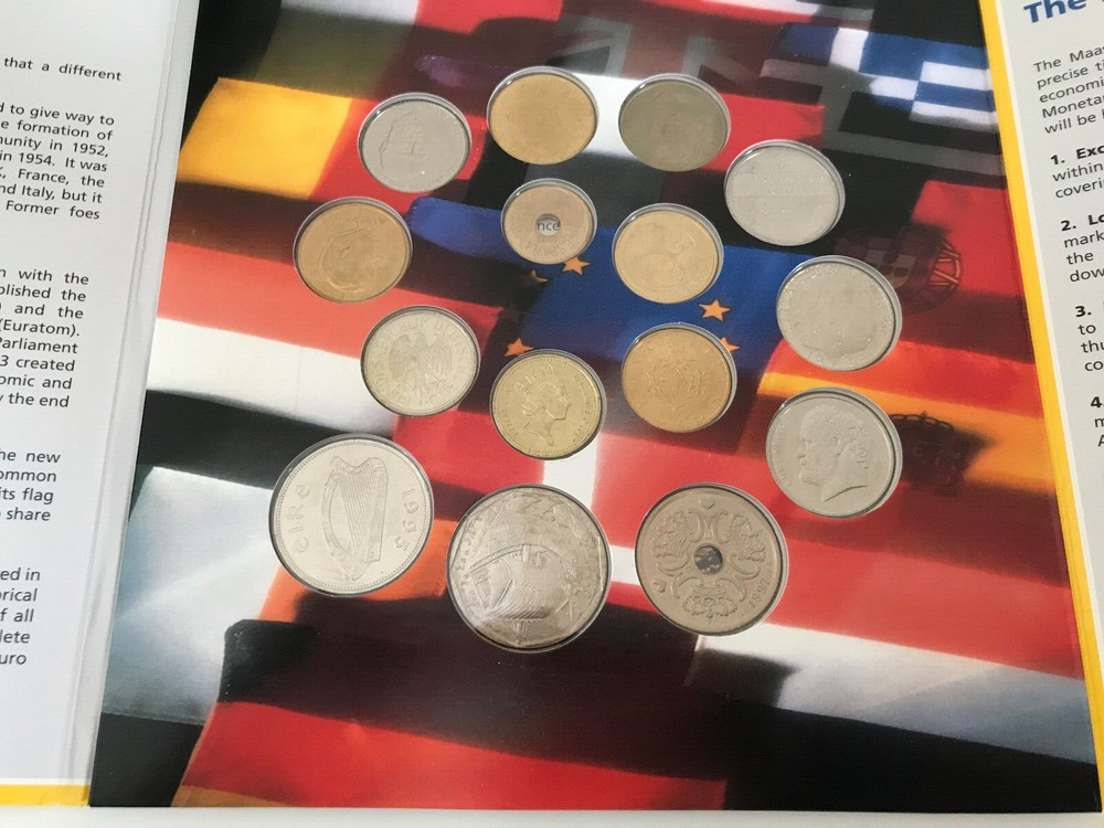 Europes final national 15 coins Set
