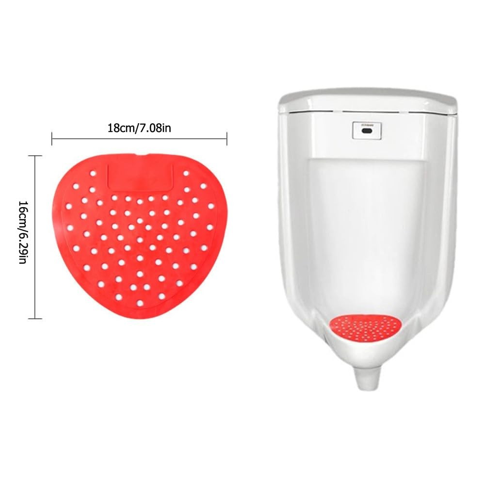 5 Pack Urinal Screen Cakes Deodorizer Anti-Splash Splash Guard Odor Control