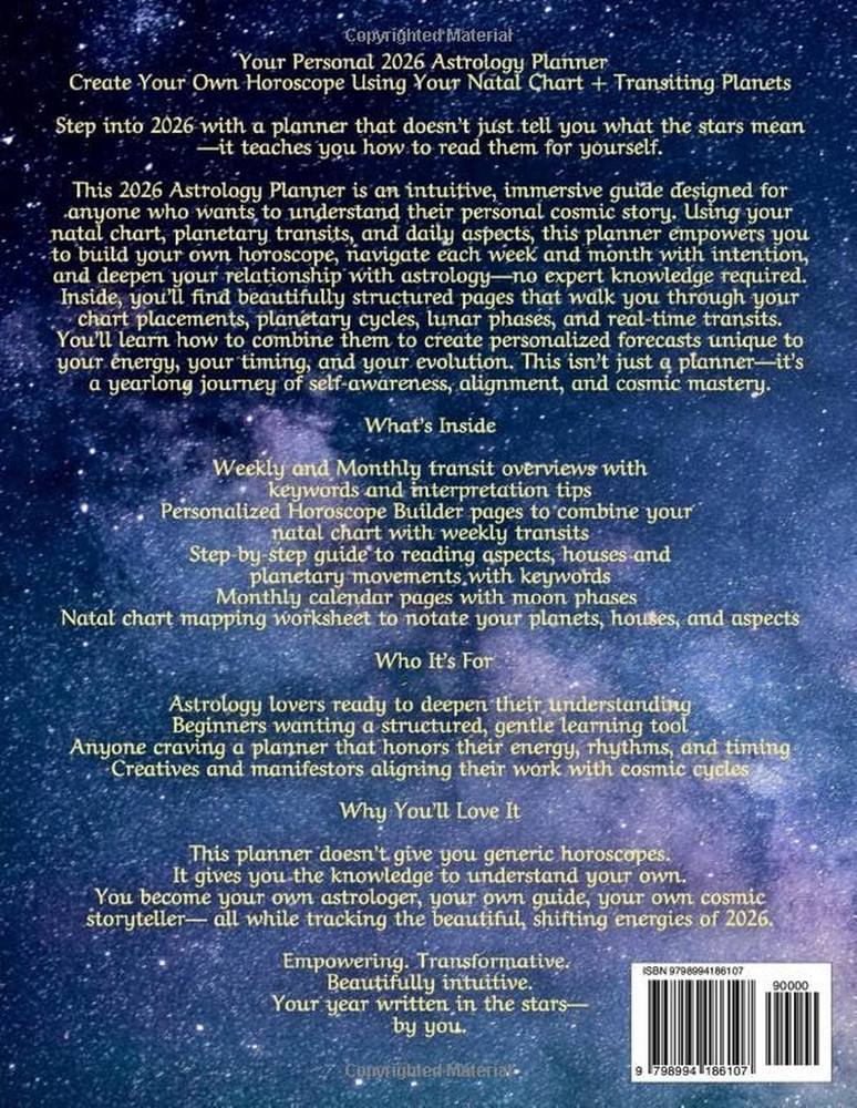 Your Personal 2026 Astrology Planner