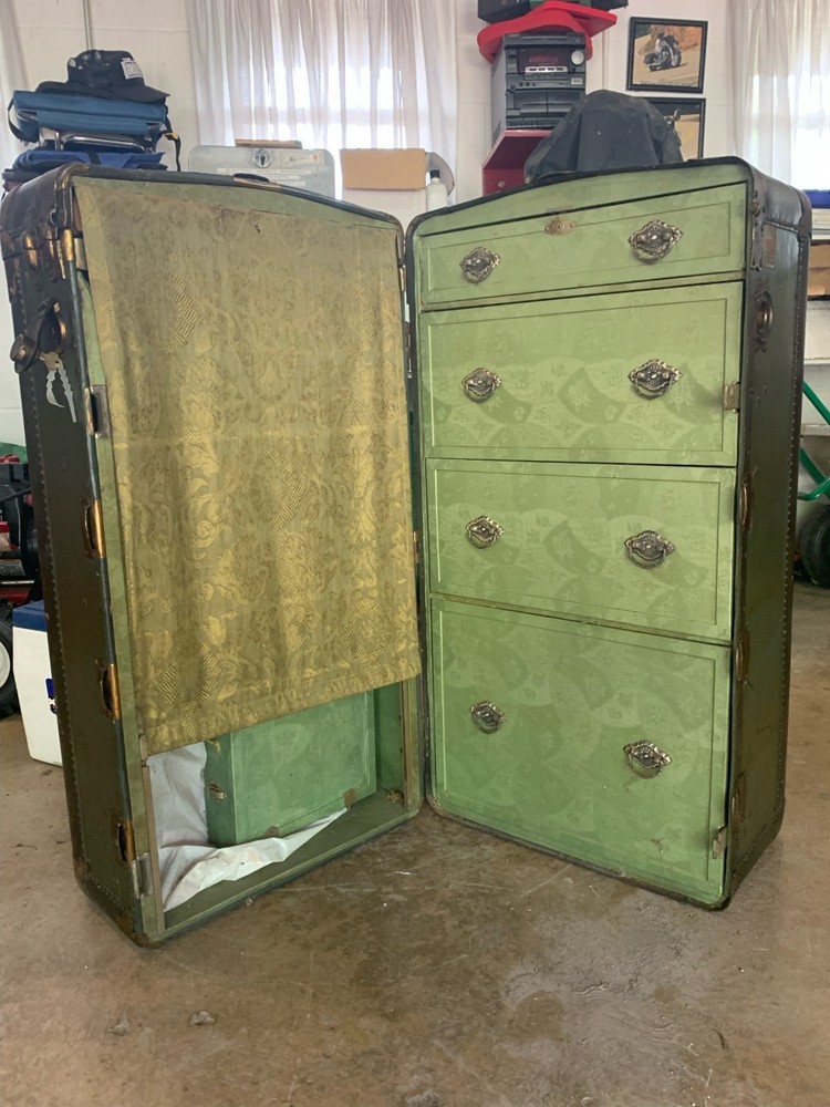 1920's Belber Steamer Trunk