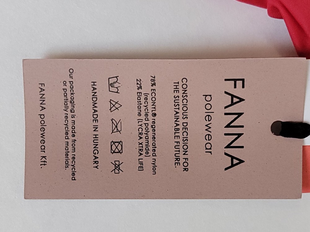 Fanna Polewear Shoe Protectors Red Size Medium New