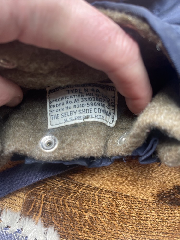 US AIR FORCE TYPE N-4A AIRCREW SURVIVAL MITTENS Clean