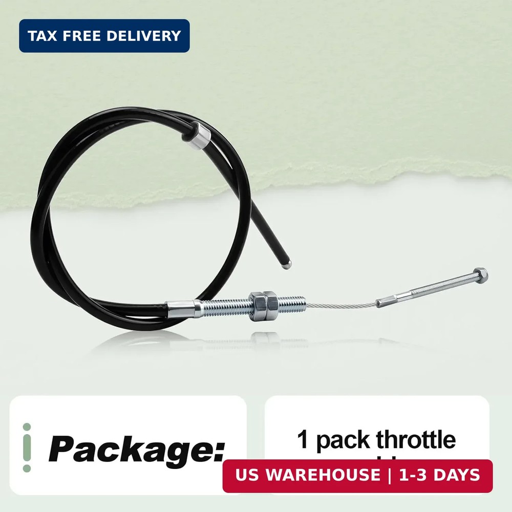 Throttle Cable Transmission Control Cable 31.5″ Length M5 End M8 Mount Compatibl