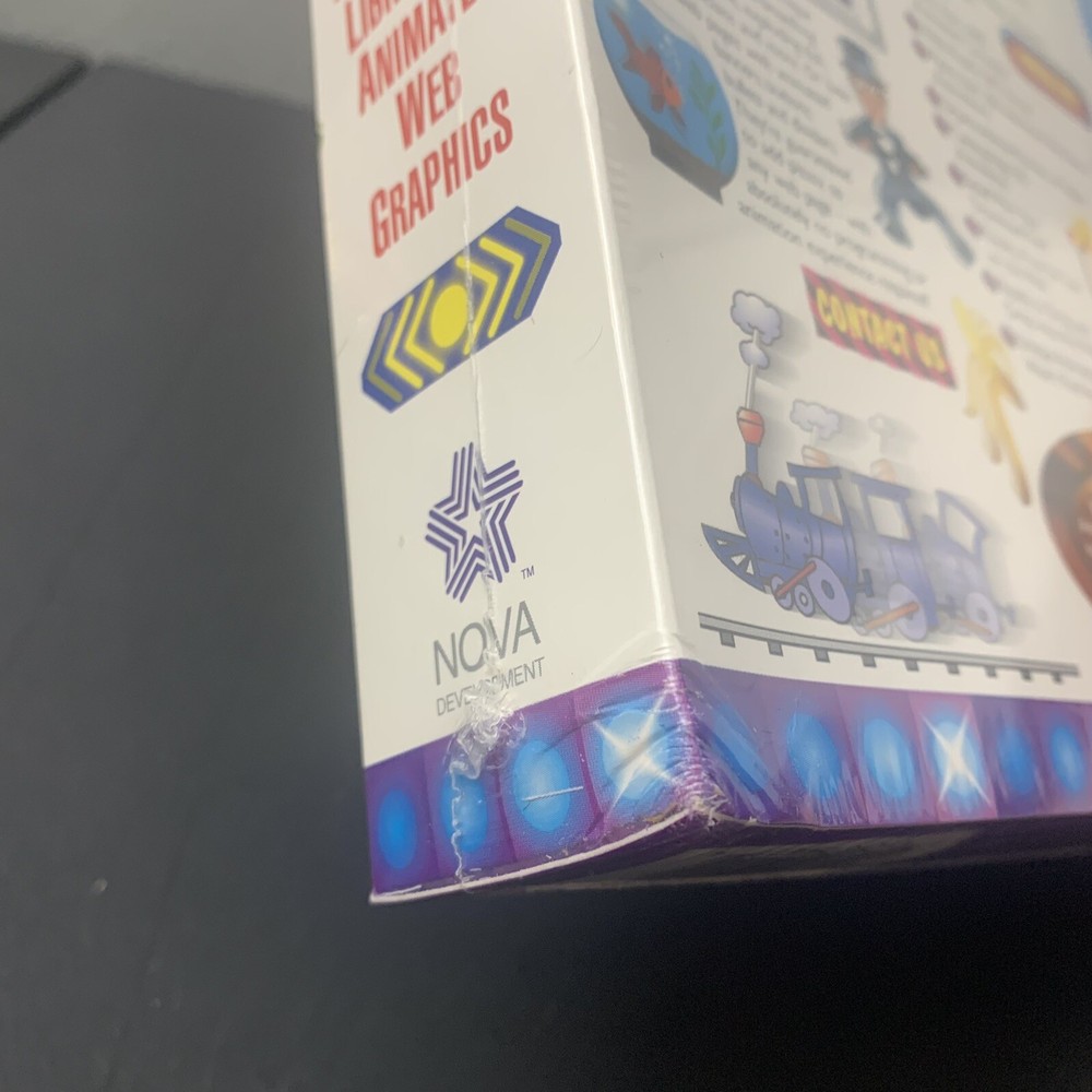 Nova Development - NOS 1997 Macintosh Web Animation Explosion 5000 Animations