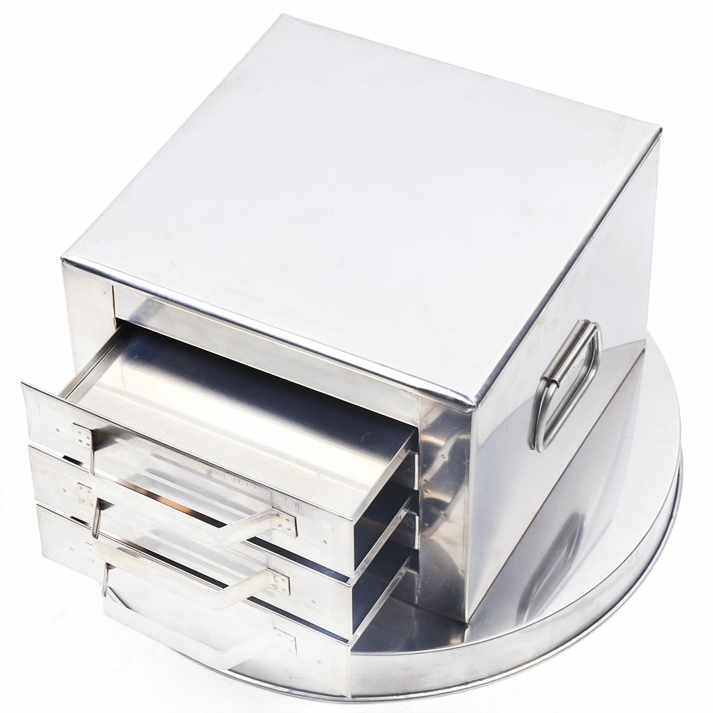 NEW Stainless 2/3Layer Steamer,Rice Noodle Roll Steaming Machine+Drawer Scraper