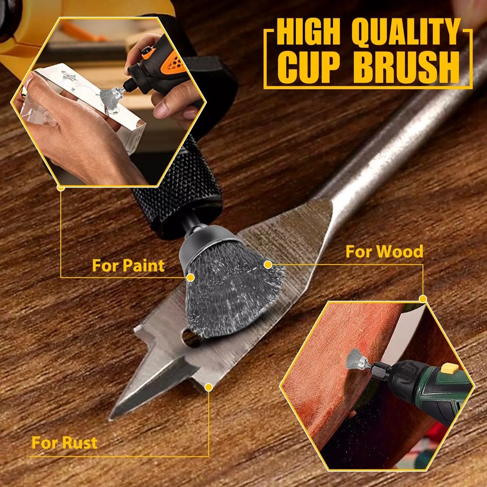 350pcs Rotary Tools Accessories For Dremel Sanding Polishing Tool Grinding Kit