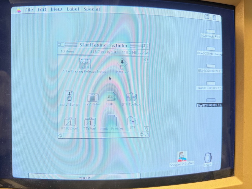 Vintage Macintosh software : MICROPHONE LT / FAXCILITATE 3-1/2 disks