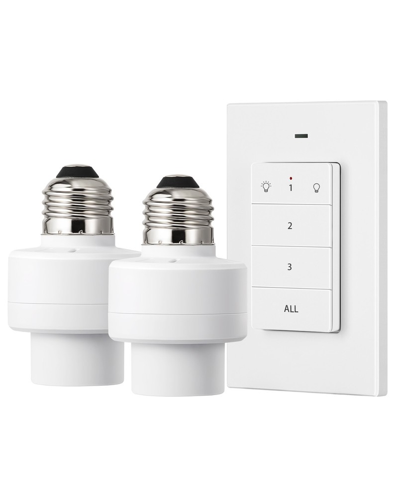 DEWENWILS Remote Control Light Socket, Wireless Light Switch 100FT Range