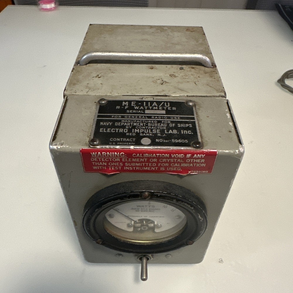 ME-IIA/U Rf- Wattmeter