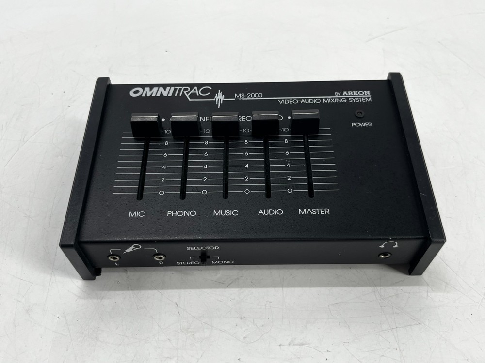 Omnitrac MS2000 Video Audio Mixing System by Arkon