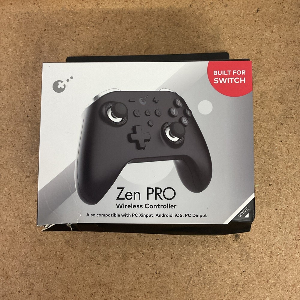 ZEN PRO Wireless Gaming Controller - Black New Damaged Box
