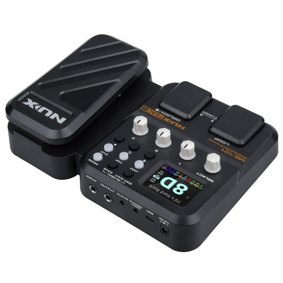 New NUX MG-101 Modeling Guitar Processor Multi Effects Pedal