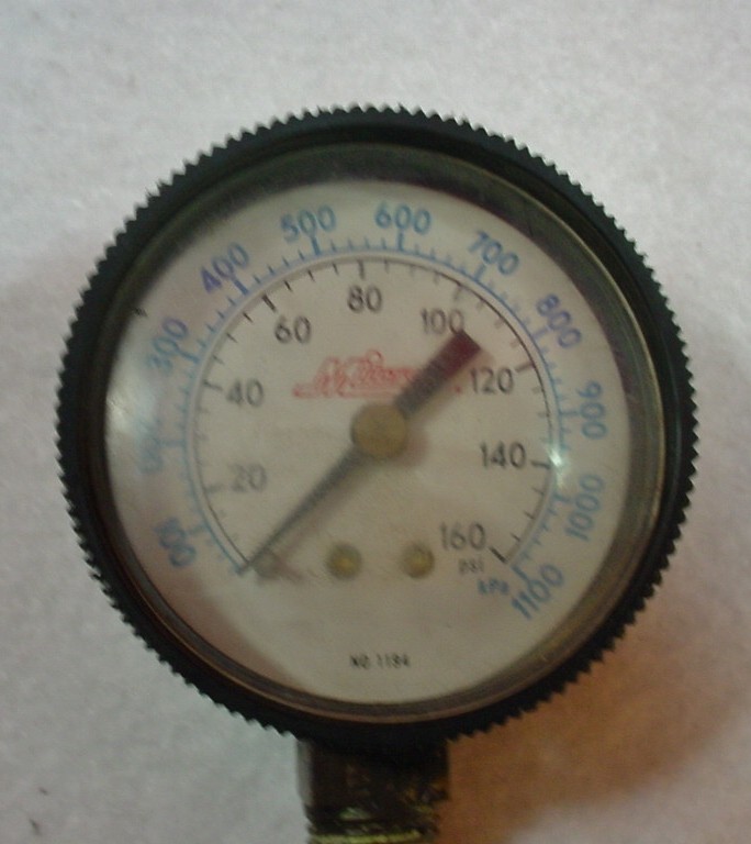 Compression Tester Milton Industries 1194 With Hose