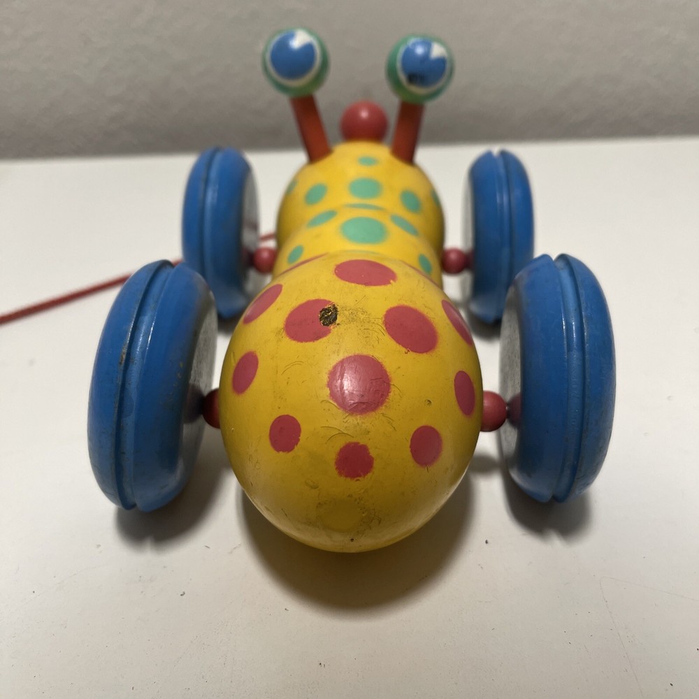 Calloway & Kirk Bug Pull Toy ABC2260 David Kirk's Fun House 2010