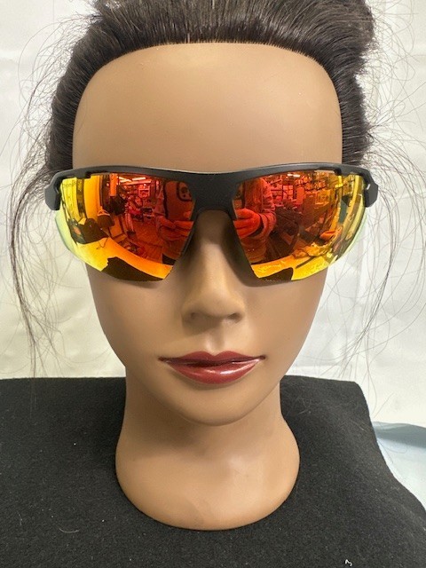 Smith Resolve Sunglasses Matte Black Frame, ChromaPop Red Mirror Lens *New