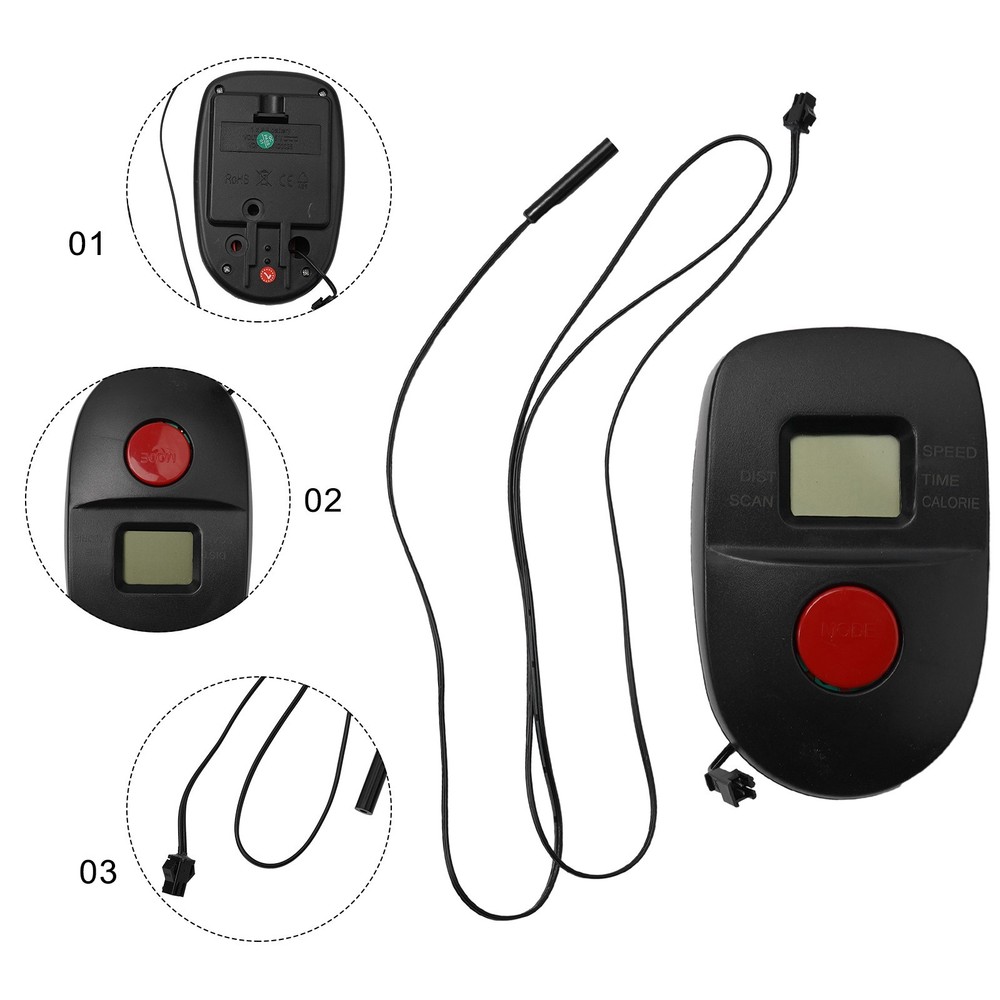 Sporting Goods Walking Machine Abdominal Machine Exercise Bike Speedometer