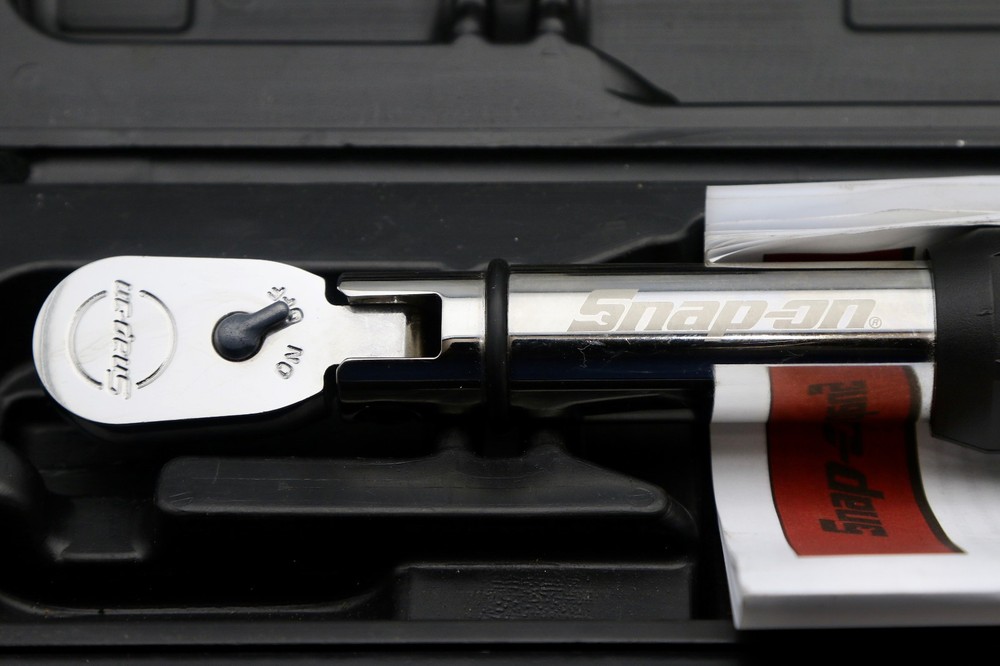 SNAP-ON ATECH2FR100B 3/8" FLEX HEAD TECHANGLE 5-100FT.LB TORQUE WRENCH